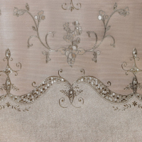 Клеёнка на стол &laquo;Ромбики&raquo;, на тканевой основе, рулон 20 метров, ширина 137 см, толщина 0,25 мм