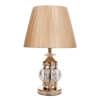 Лампа настольная "Лаодика" 1х40Вт Е27 золото 26х26х42 см RISALUX Лампа настольная "Лаодика" 1х40Вт Е27 золото 26х26х42 см RISALUX