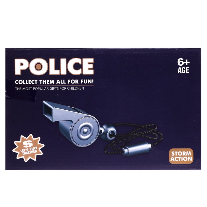 Полицейский свисток &laquo;Участковый&raquo;