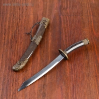 Сув. изделие катаны 2в1 на подставке, ножны дерево, шоко 18/23,5см Сув. изделие катаны 2в1 на подставке, ножны дерево, шоко 18/23,5см