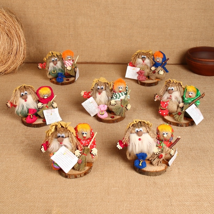 Оберег &laquo;Неразлучники&raquo;, семейный, микс