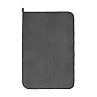 Тряпка для мытья авто, CARTAGE, микрофибра, 400 г/м&sup2;, 40&times;60 cм, розово-серая