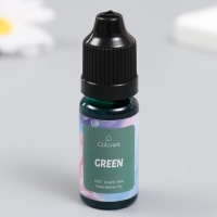 Краска (пигмент) для воска "Зеленый" 10 мл Краска (пигмент) для воска "Зеленый" 10 мл