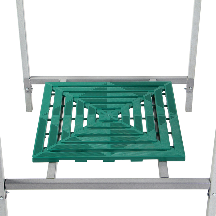 Душ дачный, 80 &times; 80 &times; 250 см, тент, бак антикоррозийный, 128 л, с ЭВН, тент МИКС