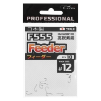 Крючки Cobra Pro FEEDER, серия F555, № 12, 10 шт. Крючки Cobra Pro FEEDER, серия F555, № 12, 10 шт.