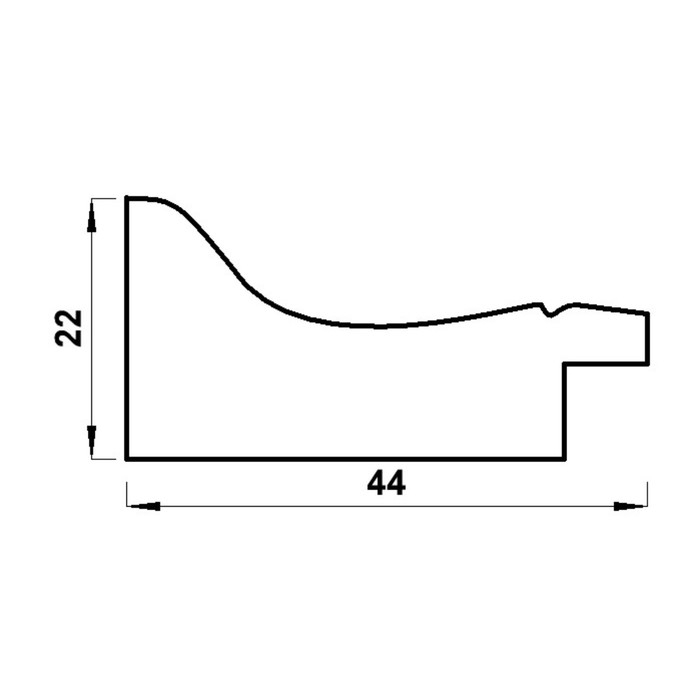 Фоторамка пластик "МИРАМ" 15х21 см, 674453-6, (пластиковый экран)