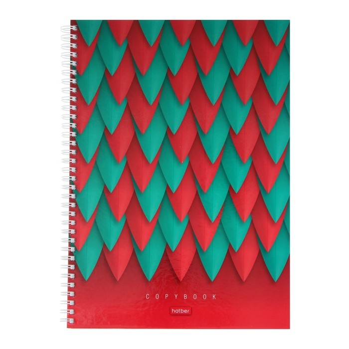 Колледж -тетрадь А4, 96 листов в клетку на гребне Колледж -тетрадь А4, 96 листов в клетку на гребне "Яркий орнамент", твёрдая обложка, глянцевая ламинация, блок офсет