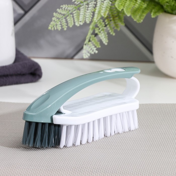 Щётка - утюжок двойная Доляна &laquo;Трансформер&raquo;, 15,5&times;5,5 см, цвет МИКС