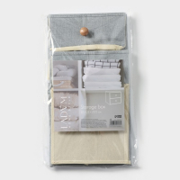 Короб LaDо́m «Франческа», 2 выдвижных ящика, 22×22×20,5 см, серо-голубой Короб LaDо́m «Франческа», 2 выдвижных ящика, 22×22×20,5 см, серо-голубой