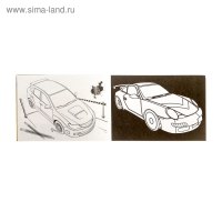 Раскраска с наклейками &laquo;Крутые тачки&raquo;, 16 стр.