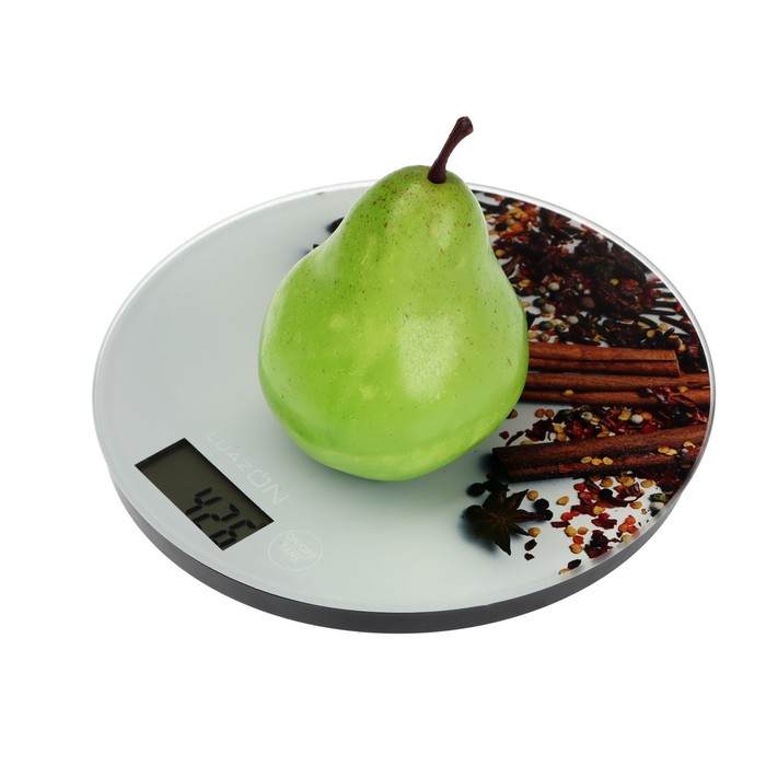Весы кухонные Luazon LVK-701 Весы кухонные Luazon LVK-701 "Корица", электронные, до 7 кг