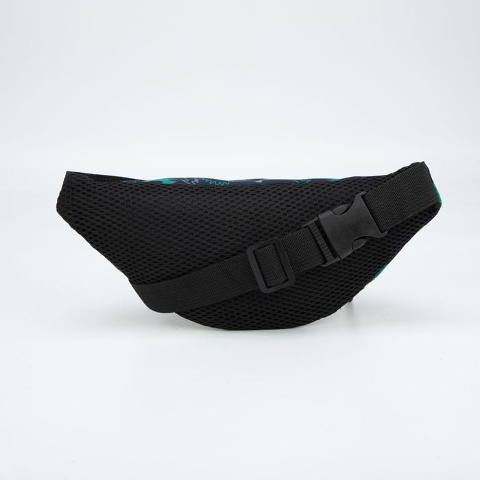 Сумка поясная, отдел на молнии, цвет зелёный, &laquo;Динозавр&raquo;