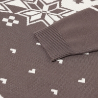 Новый год. Джемпер вязаный KAFTAN Scandinavia размер 56, серый