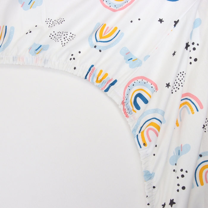 Комплект постельного белья LoveLife Комплект постельного белья LoveLife "Радуга" 112*143 см, 60*120+20 см, 40*60 см, сатин, 100% хлопок