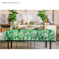 Скатерть Этель &laquo;Тропики&raquo; 180х147 см, 100% хлопок, саржа 190 гр/м2