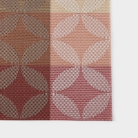 Салфетка сервировочная на стол Доляна &laquo;Пики&raquo;, 45&times;30 см, цвет красный