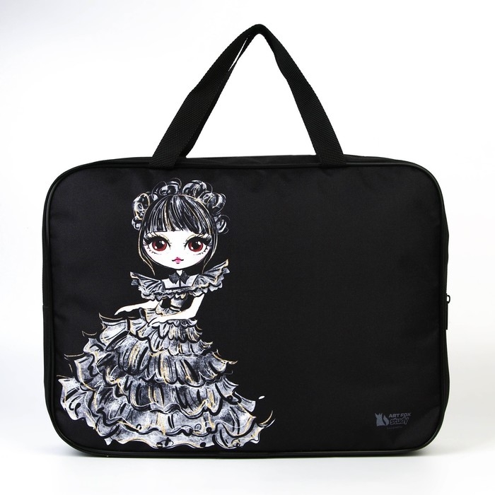 Папка для труда А4 на молнии текстиль 70мм 360 х 260 &laquo;1 сентября: Будь собой&raquo;