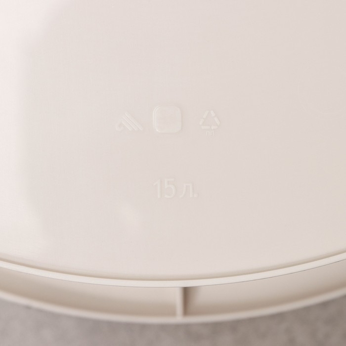 Таз круглый «Русская банька», 15 л Таз круглый «Русская банька», 15 л