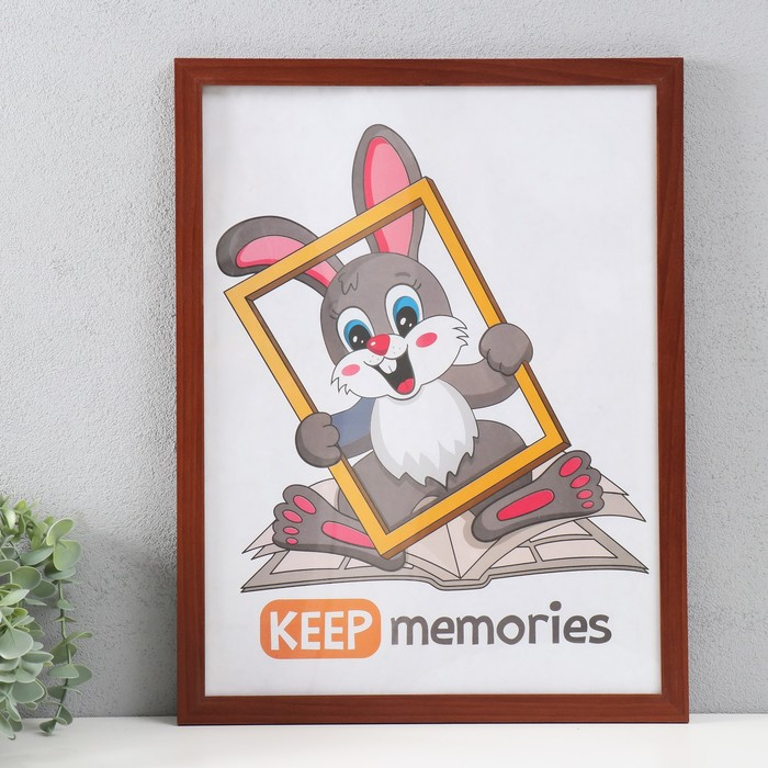 Набор фоторамок МДФ Набор фоторамок МДФ "OfficeSpace" 30х40 см, 4 шт, итальянский орех (пластиковый экран)