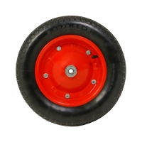 Колесо пневматическое, d = 360 мм, ступица: диаметр 16 мм, длина 90 мм Колесо пневматическое, d = 360 мм, ступица: диаметр 16 мм, длина 90 мм