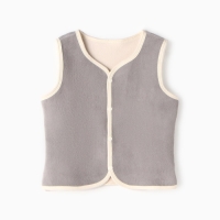 Жилетка флисовая детская Collorista, цв. графит, рост 110 см Жилетка флисовая детская Collorista, цв. графит, рост 110 см