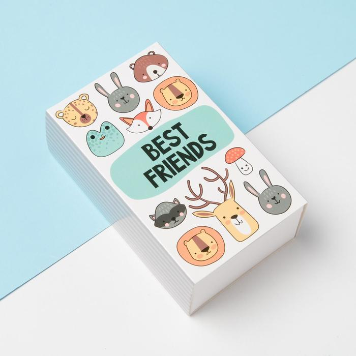 Набор носков Крошка Я &laquo;Друзья&raquo;, 4 пары, 10-12 см