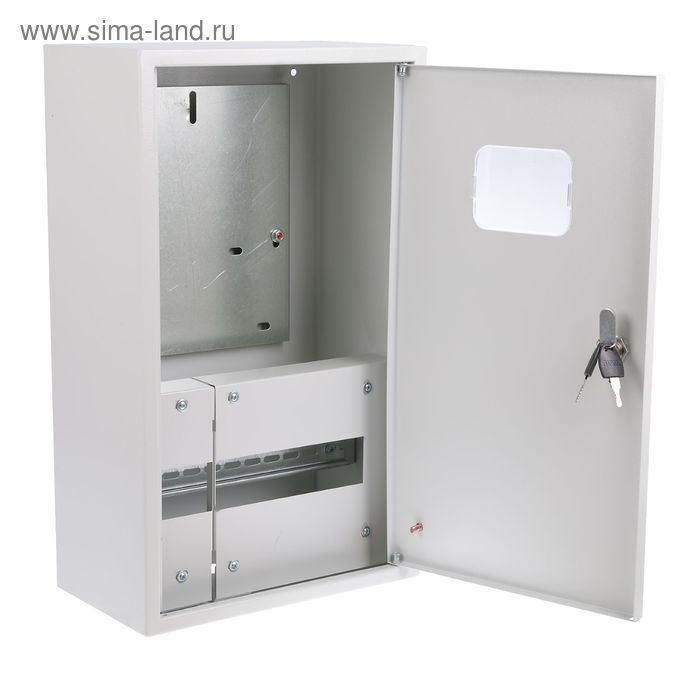 Щит учета TDM ЩУРН-3/12 Щит учета TDM ЩУРН-3/12 "Народный", 12 модулей, IP31, для трехфазного счетчика