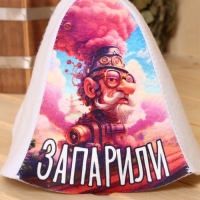 Шапка для бани "Запарили" Шапка для бани "Запарили"
