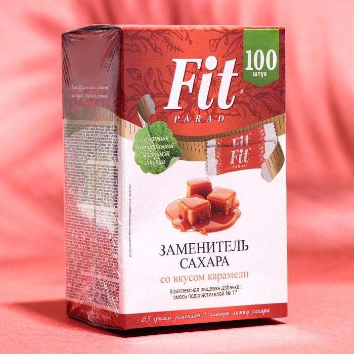 Заменитель сахара Fitparad №17 со вкусом карамели, 50 г