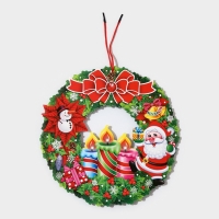 Декоративное украшение (подвеска) "С Новым Годом" 27х27 см Декоративное украшение (подвеска) "С Новым Годом" 27х27 см
