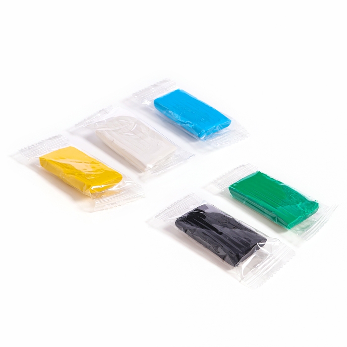 Ёлочная подвеска из полимерной глины своими руками на новый год &laquo;Змейка на шарике&raquo;, новогодний набор для творчества