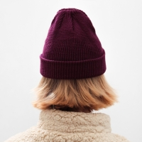 Шапка женская MINAKU, цвет бордовый, р-р 56-58 Шапка женская MINAKU, цвет бордовый, р-р 56-58