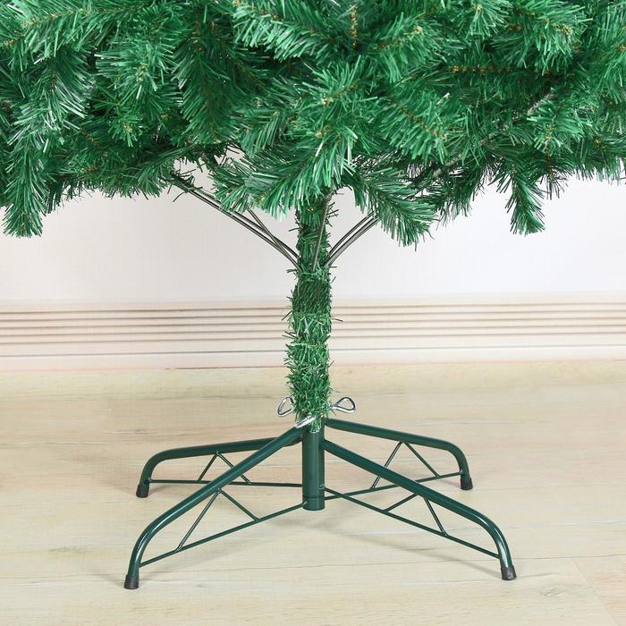 Ёлка Ёлка "Простая" металл подставка, 210 см d ветки 6 см d нижнего яруса 110 см 900 веток