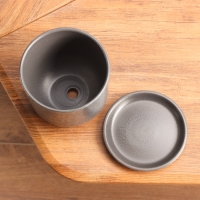 Горшок цветочный Питон графит 0.8 л