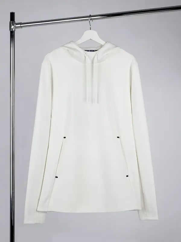 Худи унисекс Begi, молочно-белое, размер XXL