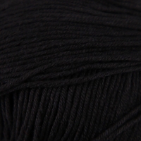 Пряжа "Baby cotton" 50% акрил 50% хлопок 165м/50гр (460 чёрный) Пряжа "Baby cotton" 50% акрил 50% хлопок 165м/50гр (460 чёрный)