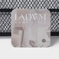 Корзинка универсальная прямоугольная "Миди", 32х20,5х14 см, цвет черный Корзинка универсальная прямоугольная "Миди", 32х20,5х14 см, цвет черный