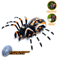Паук радиоуправляемый «Тарантул», эффект дыма, световые эффекты, работает от аккумулятора Паук радиоуправляемый «Тарантул», эффект дыма, световые эффекты, работает от аккумулятора