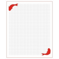 Тетрадь 48 листов в клетку Calligrata TOP "Аниме. Ч/б", обложка мелованный картон, матовая ламиниция, выборочный УФ-лак, дизайн внутреннего блока, офсет