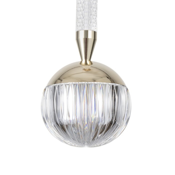 Светильник BayerLux Светильник BayerLux "Ней" LED 17Вт серебро 10,5х10,5х45-130 см