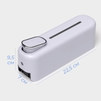 Диспенсер для мыла SAVANNA, механический, 350 мл, пластик, белый Диспенсер для мыла SAVANNA, механический, 350 мл, пластик, белый