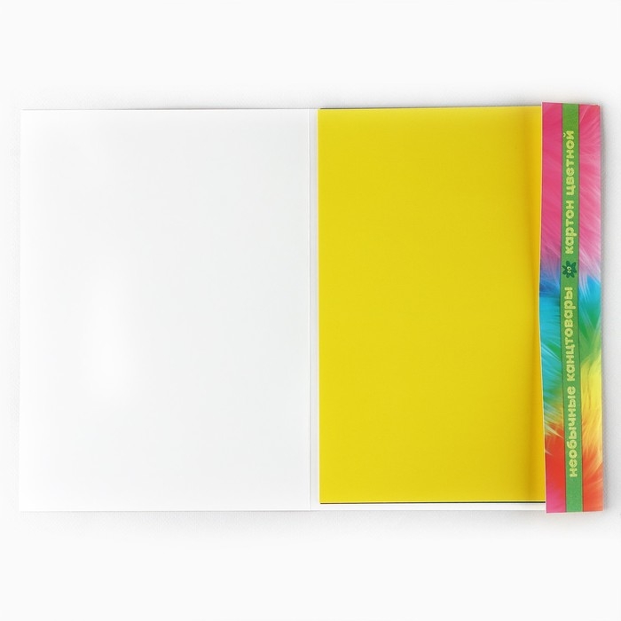 Картон цветной двусторонний А4 8 листов 8 цветов мелованный 230г/м&sup2; &laquo;1 сентября: БукиБяки&raquo;