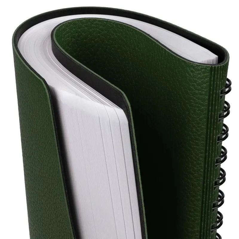 Ежедневник Strep Front на заказ, недатированный, зеленый