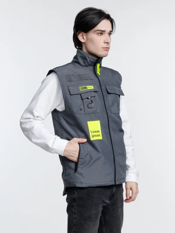 Жилет мужской Stokholm, серый, размер XXL