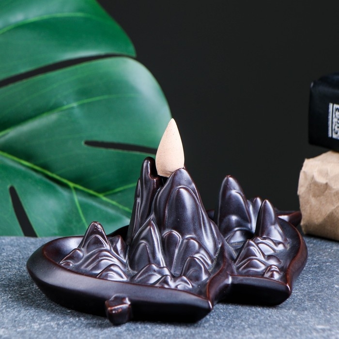 Подставка для благовоний Подставка для благовоний "Два сердца" 18х11х6см