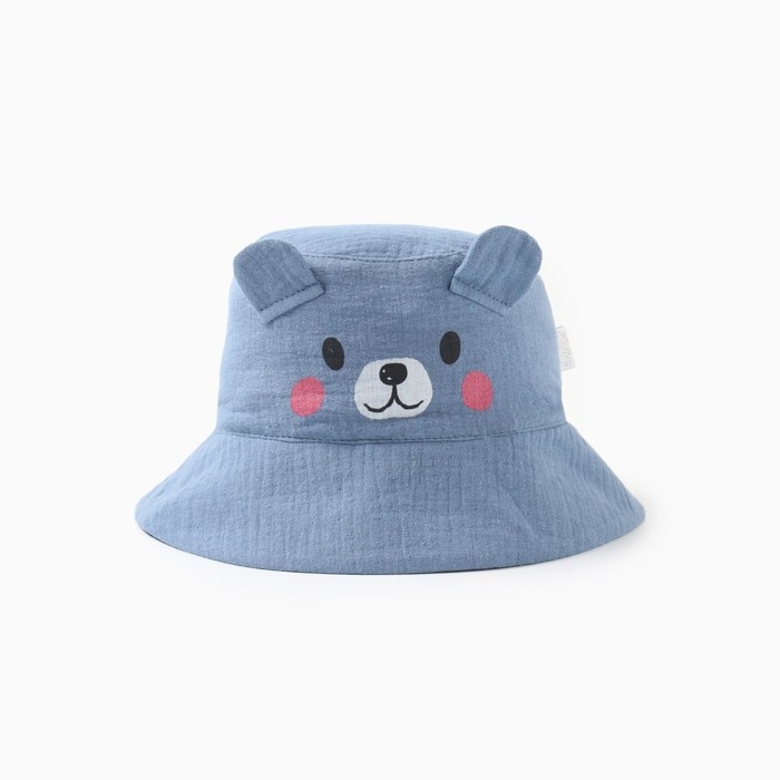 Панама детская, цвет джинсовый размер 48 Панама детская, цвет джинсовый размер 48