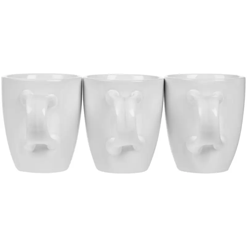 Кофейная кружка Pairy с ложкой, белая с красной Кофейная кружка Pairy с ложкой, белая с красной