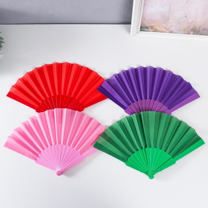 Веер h= 23 см Веер h= 23 см "Цвета" МИКС