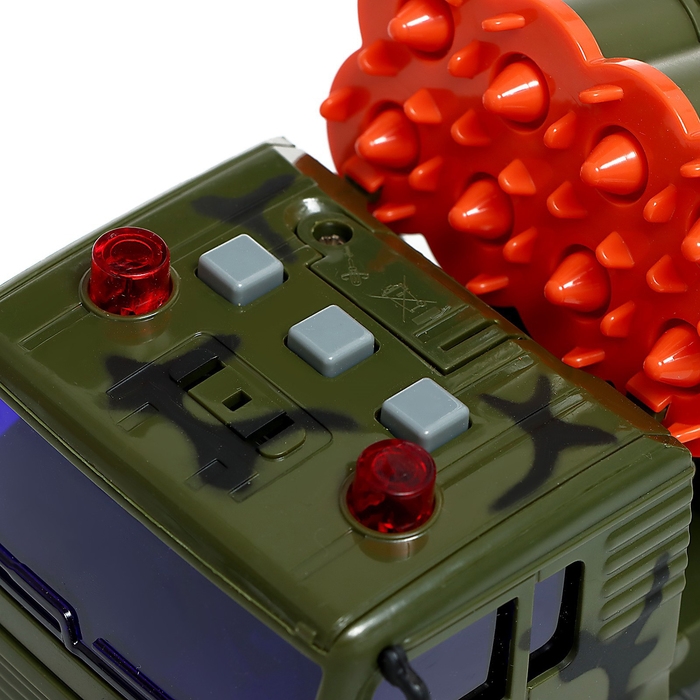 Грузовик инерционный «Ракетница», 1:20, свет, звук Грузовик инерционный «Ракетница», 1:20, свет, звук