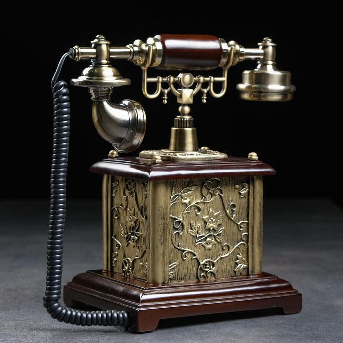 Ретро-телефон Ретро-телефон "Постамент", 16 х 26 см